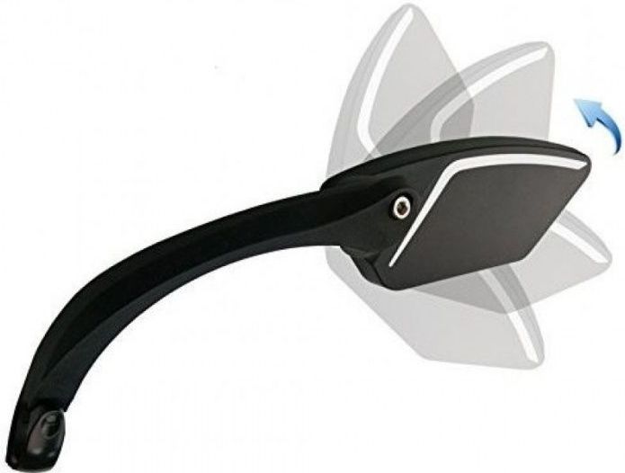 VWP Fietsspiegel - links - E-bike - fietsspiegel - Zwart