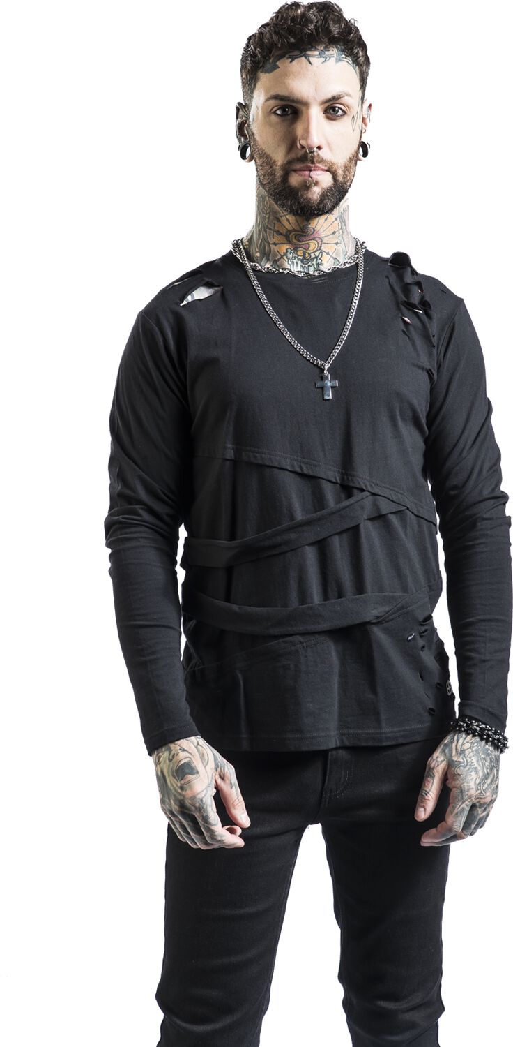 Gothicana X The Crow - Haut manches longues | Gothicana by EMP T-shirt manches longues