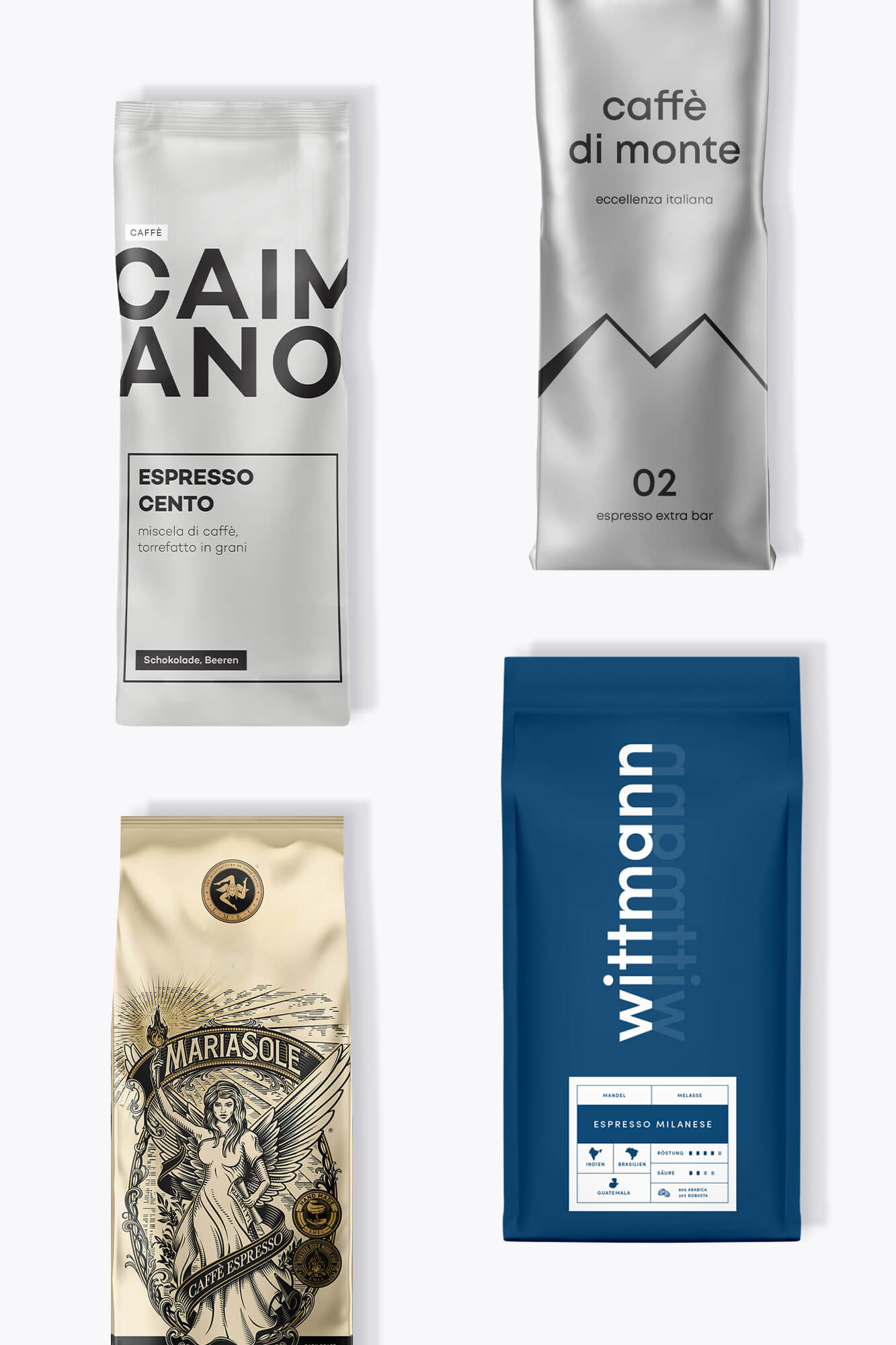 Bestseller Espresso - Probierpaket 1kg