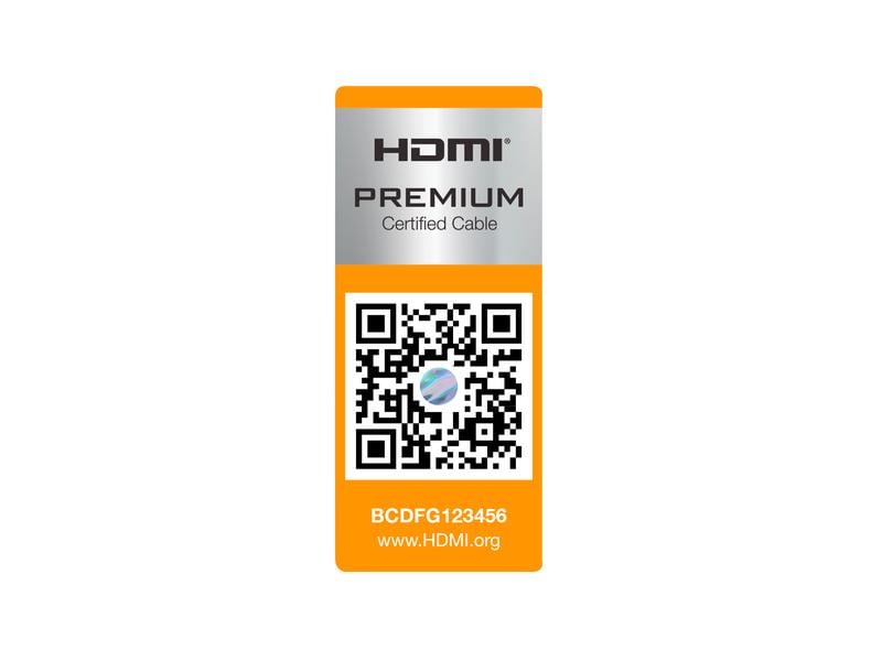 Delock Kabel hochflexibel, 4K 60Hz HDMI - HDMI, 2 m, Schwar Delock Premium HDMI Kabel 4K 60 Hz 2 m