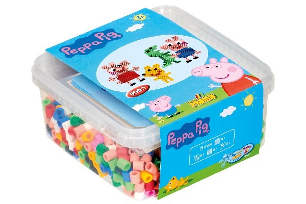 Hama - Perler Maxi - Gurli Gris perler og stiftplade i spand (8750)