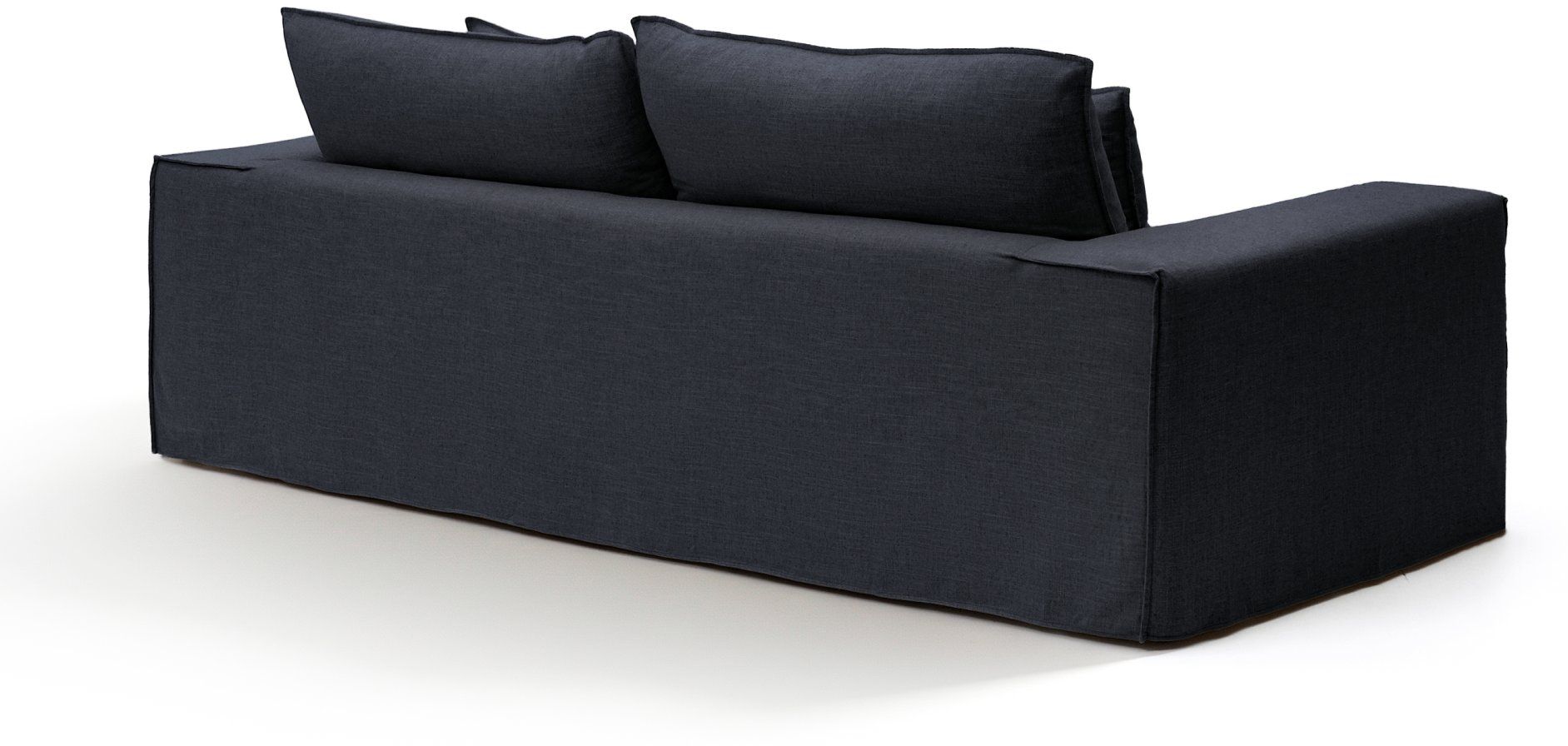 Kave Home Anarela Donkergrijs 3-Zitsbank