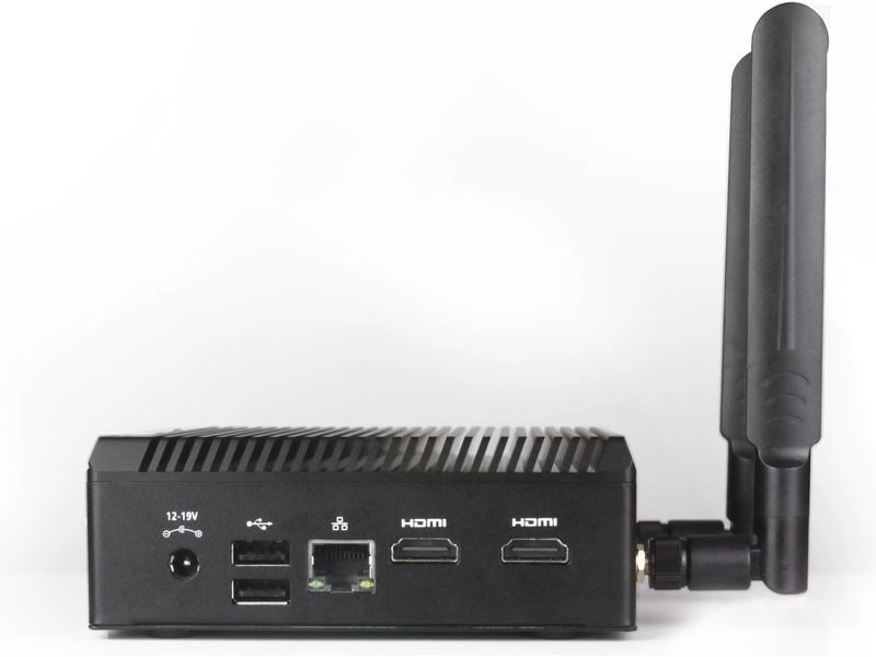 Minix Mediaplayer Neo Z100-0db Windows 11 Pro Lüfterloser Mini-PC mit Windows 11 Pro