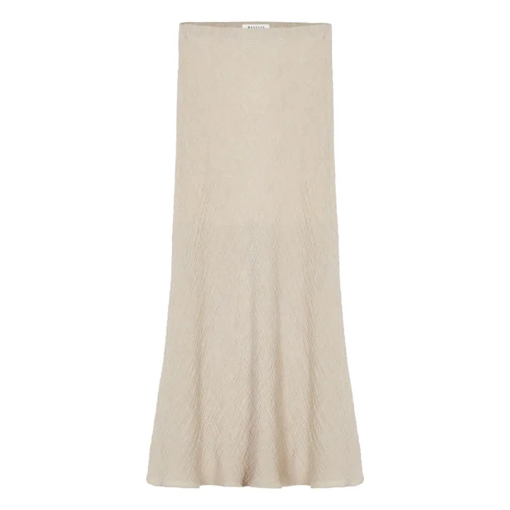 Masscob Jupe Albion Lin | Ecru