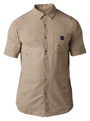 Maillot Manches Courtes Fox Ranger Woven Beige