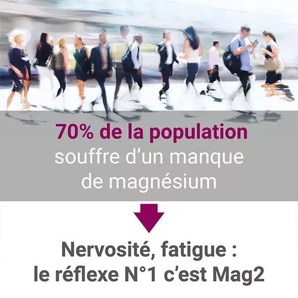 MAG 2 Stick Magnésio e 6 Vitaminas do Complexo B Nervosismo e Fadiga 30 sachês