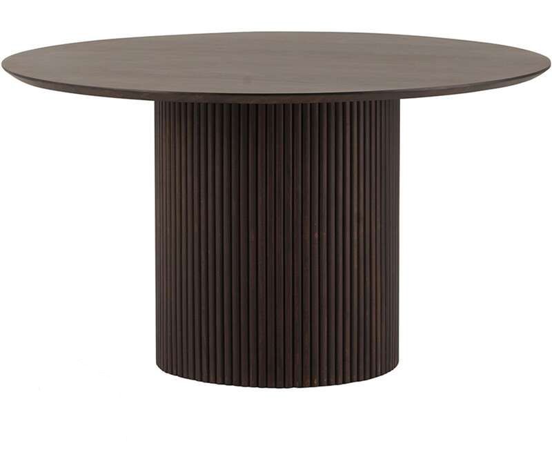 Eettafel Brown Walnut Congo ⌀140  x H76 cm