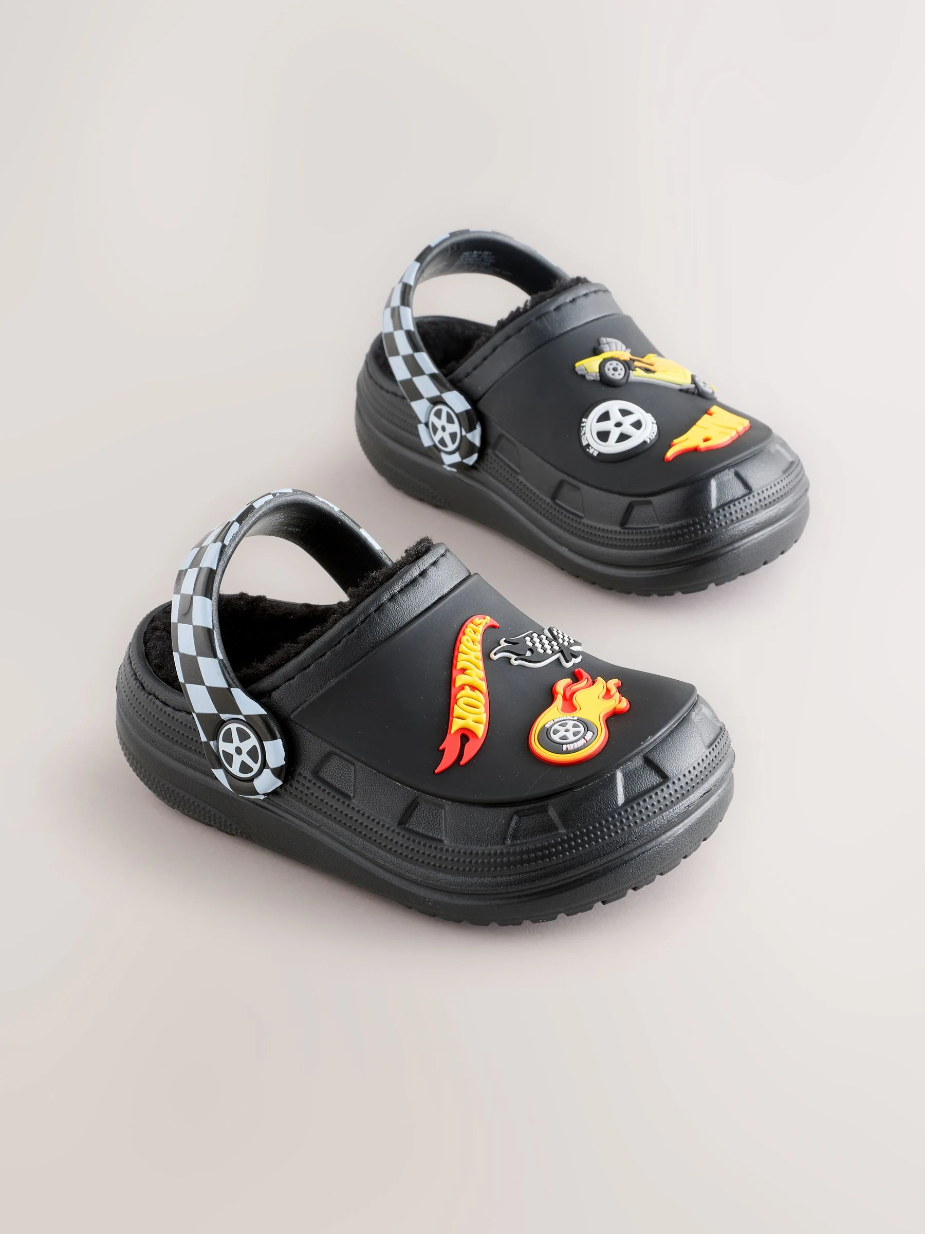 Zwart - Hot Wheels Slipper Clogs