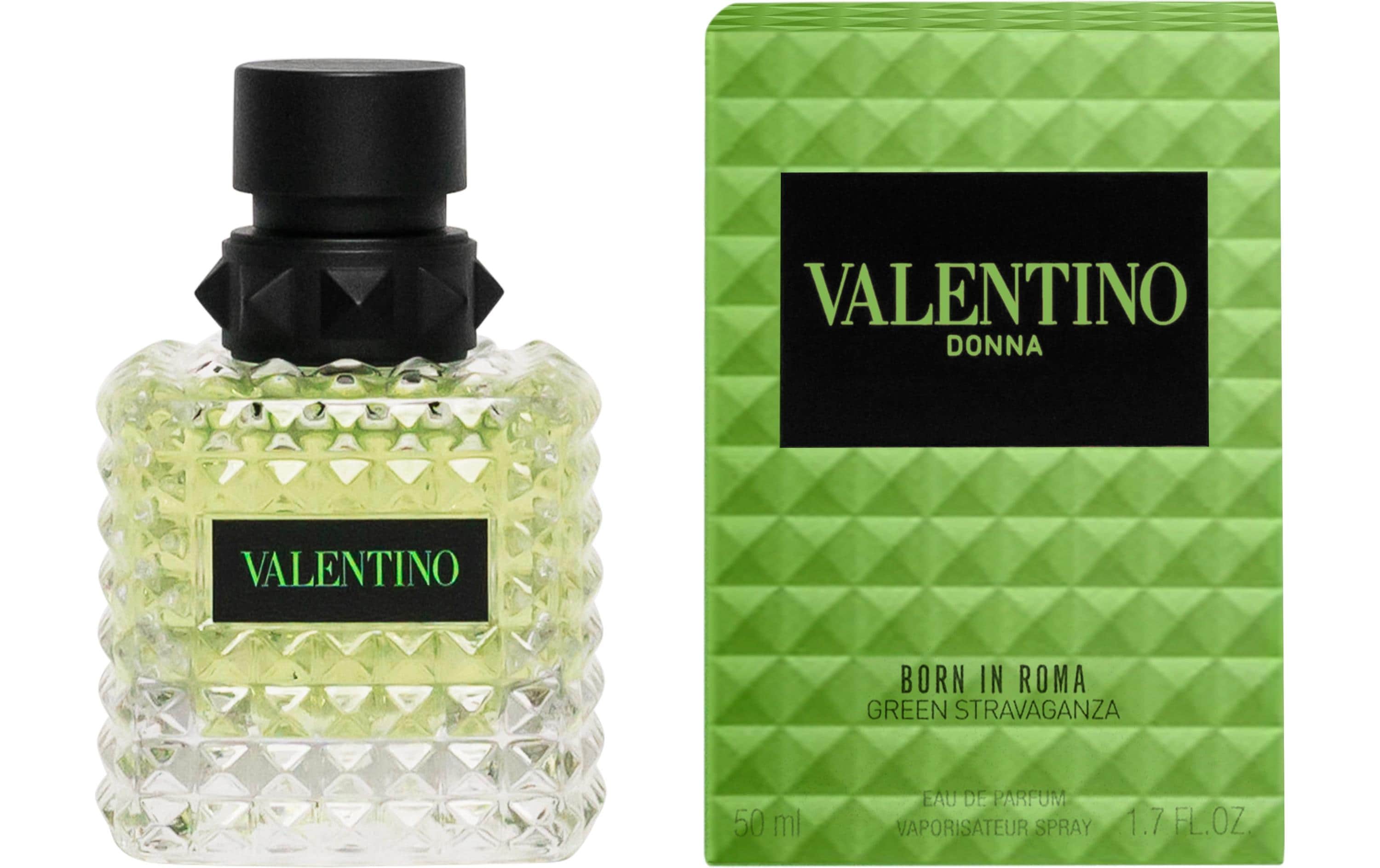 Eau de Parfum Donna Born in Roma Green 50 ml<br>Frischer Duft für die freisinnig denkende Frau