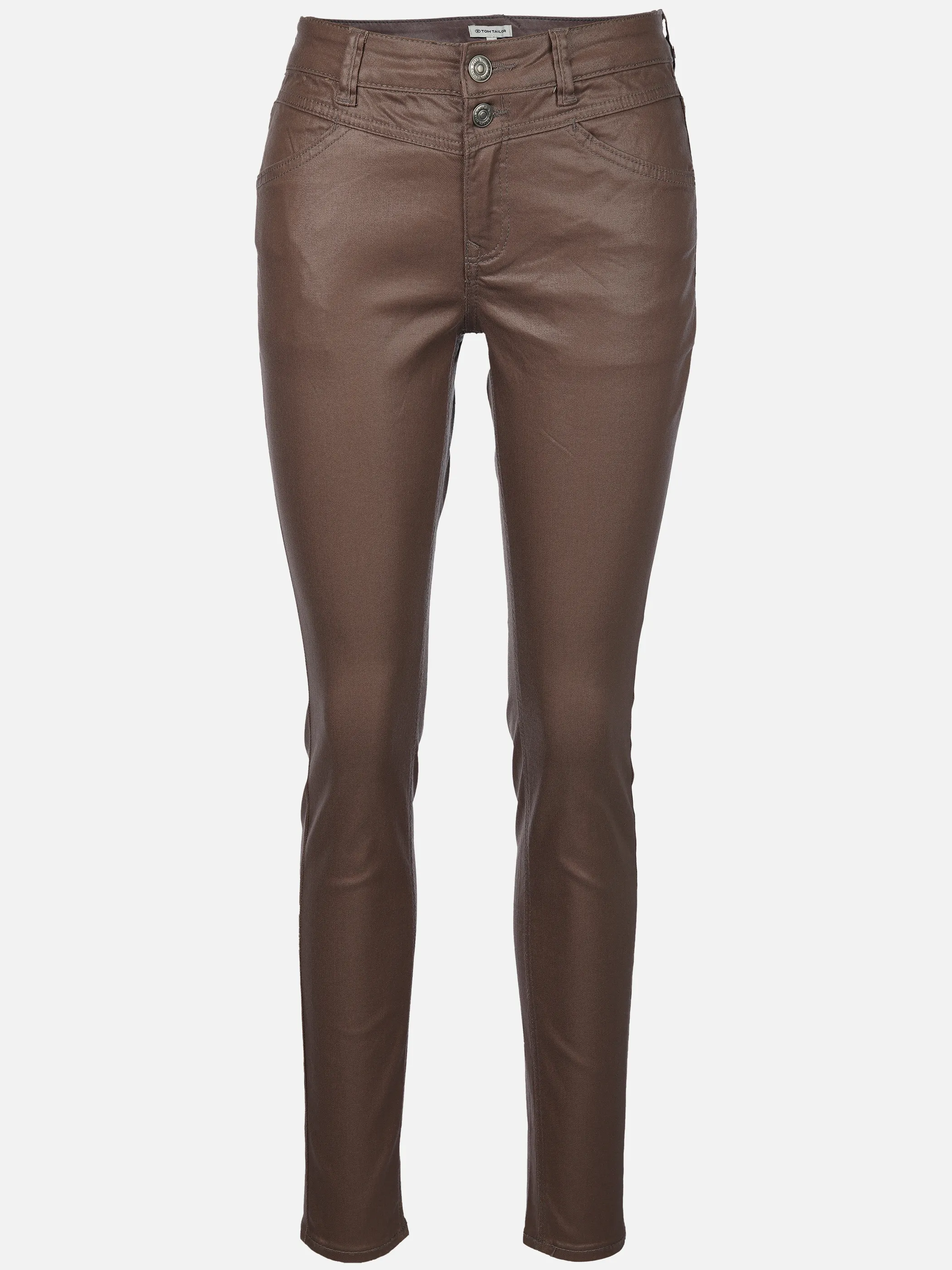 Damen Jeans mit glänzender Oberfläche