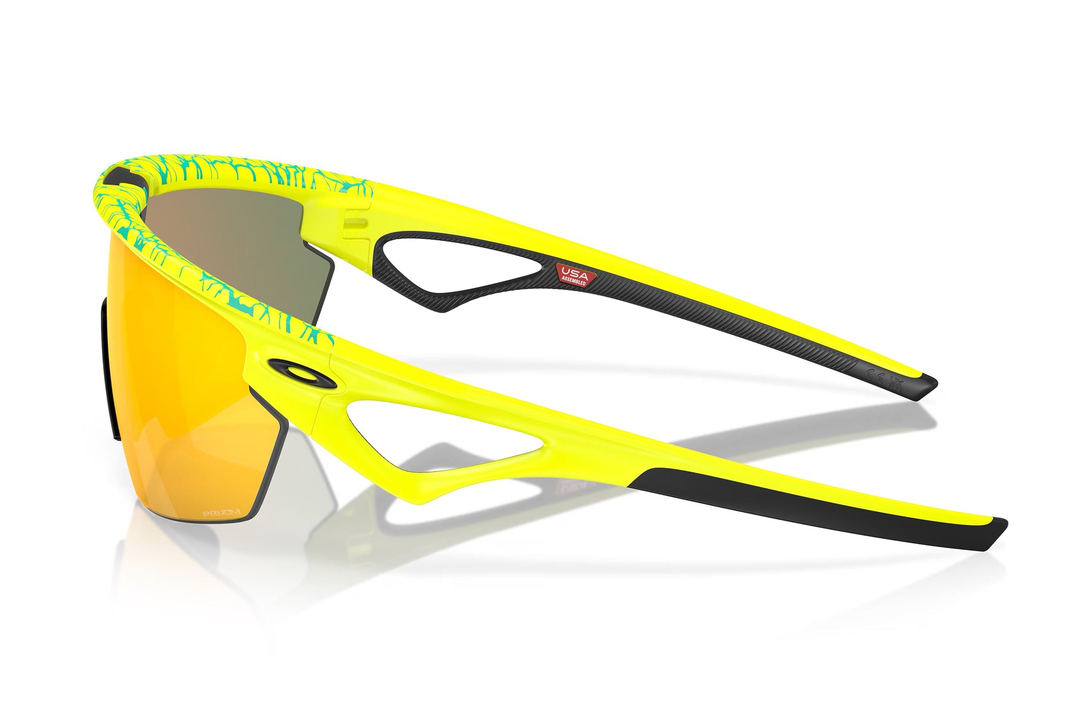 Sphaera 14/Matte Tennis Ball Yellow/Celeste Neuron w/Prizm Ruby