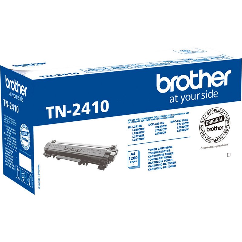 Toner Brother TN2410 noir pour imprimante laser