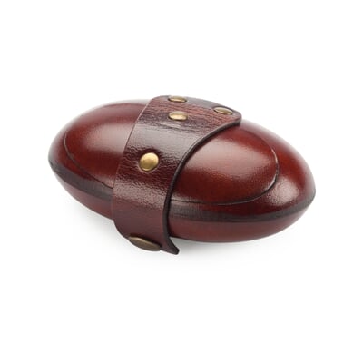 Geldbörse Rindleder oval