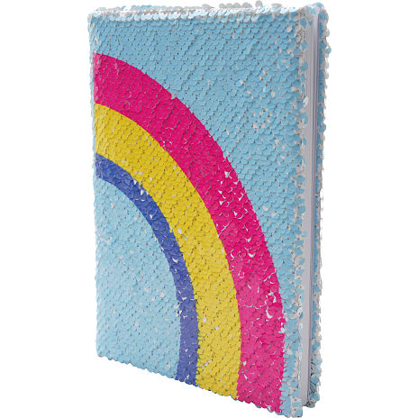 Danpen Junior A5 notesbog - regnbue