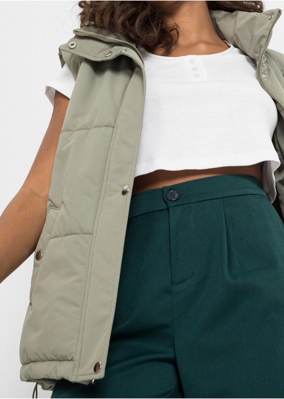 Pantalon large à pinces