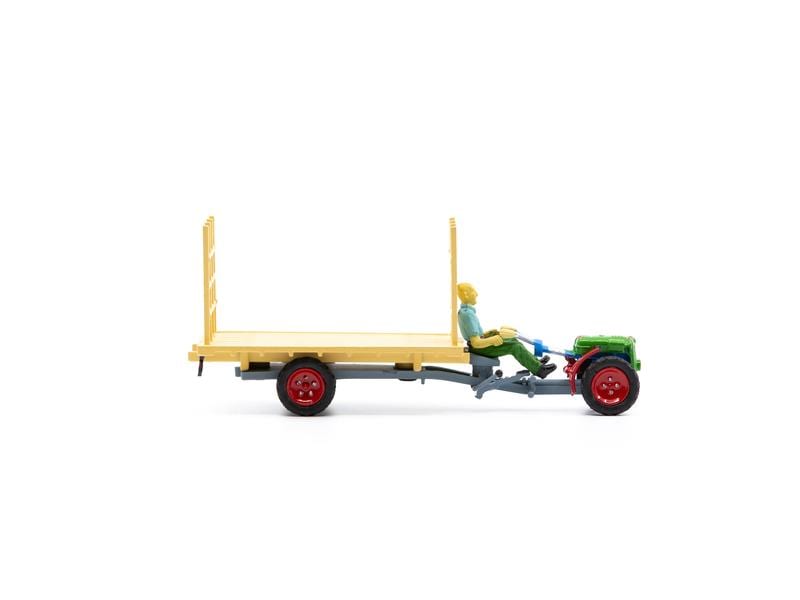 ACE Rapid Special 1:87 Modell Lastwagen mit Anhänger und Figur