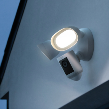 Ring Floodlight Camera Wired Pro Wit