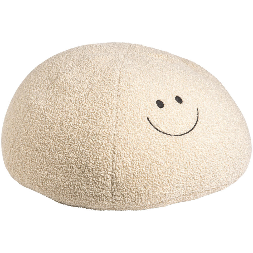 Poef Smiley Beige