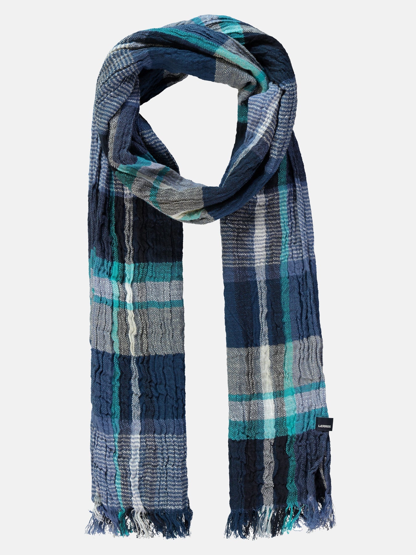 Schal in Twillqualität, kariert