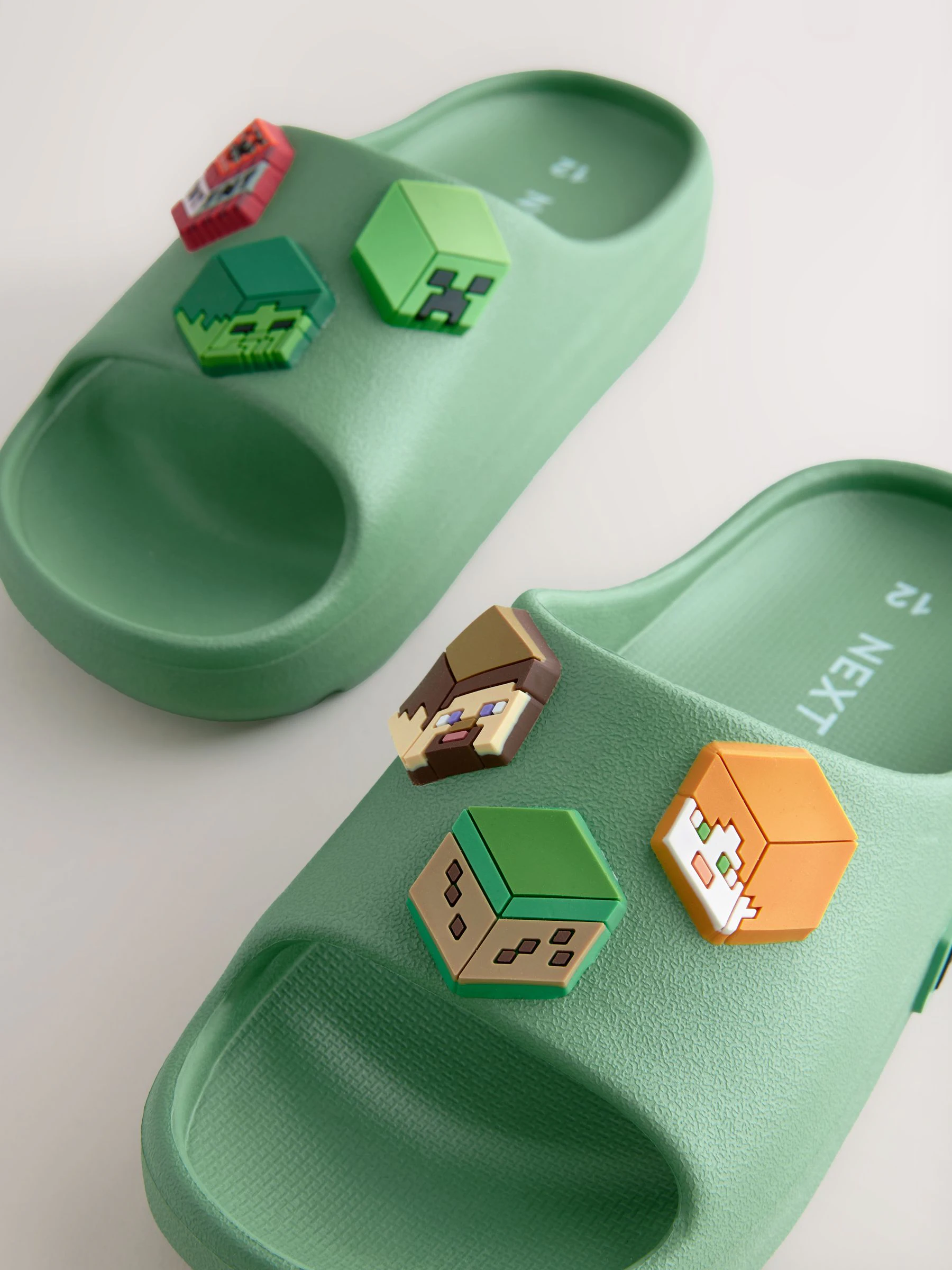 Groen - Minecraft slippers