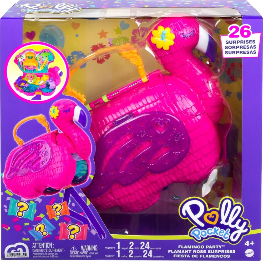 Polly Pocket Flamingo-Party Spielset