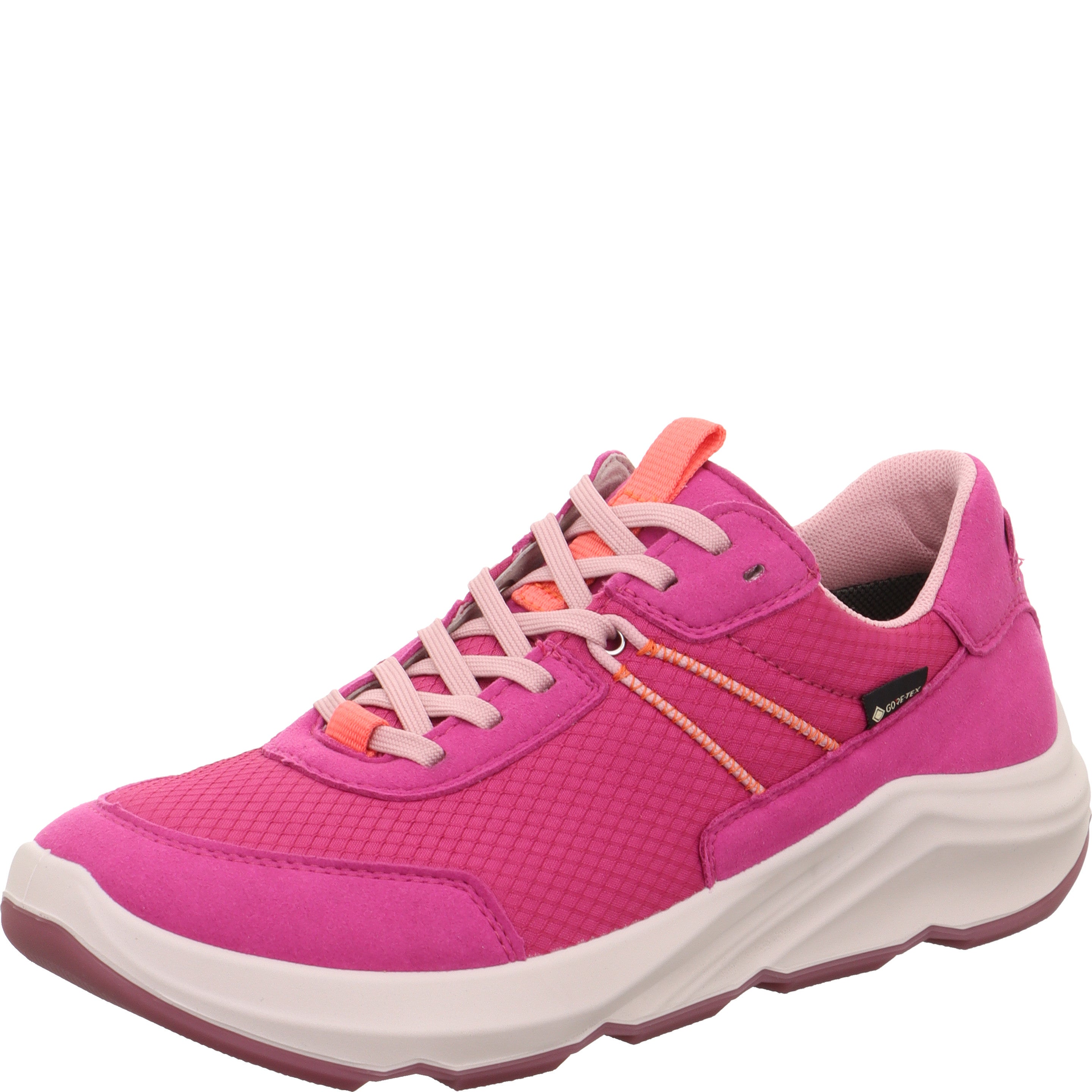 legero BLISS Damen  Sneaker low mit Schnürung - Farbe: Maberry - Größe: 8.5