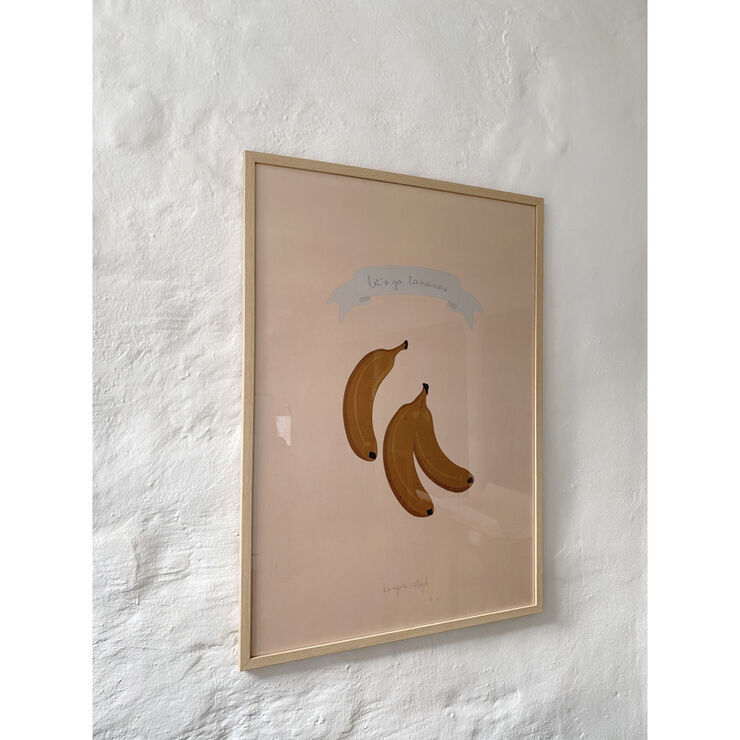 Konges Sløjd POSTER Let's go bananas