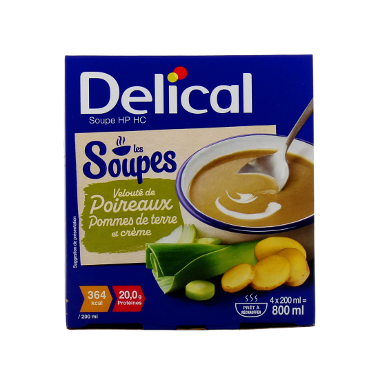 Delical soupe de légumes HP HC - Patient en dénutrition