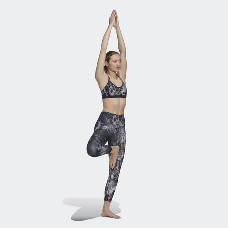 adidas Yoga Essentials Print 7/8 tights Sort