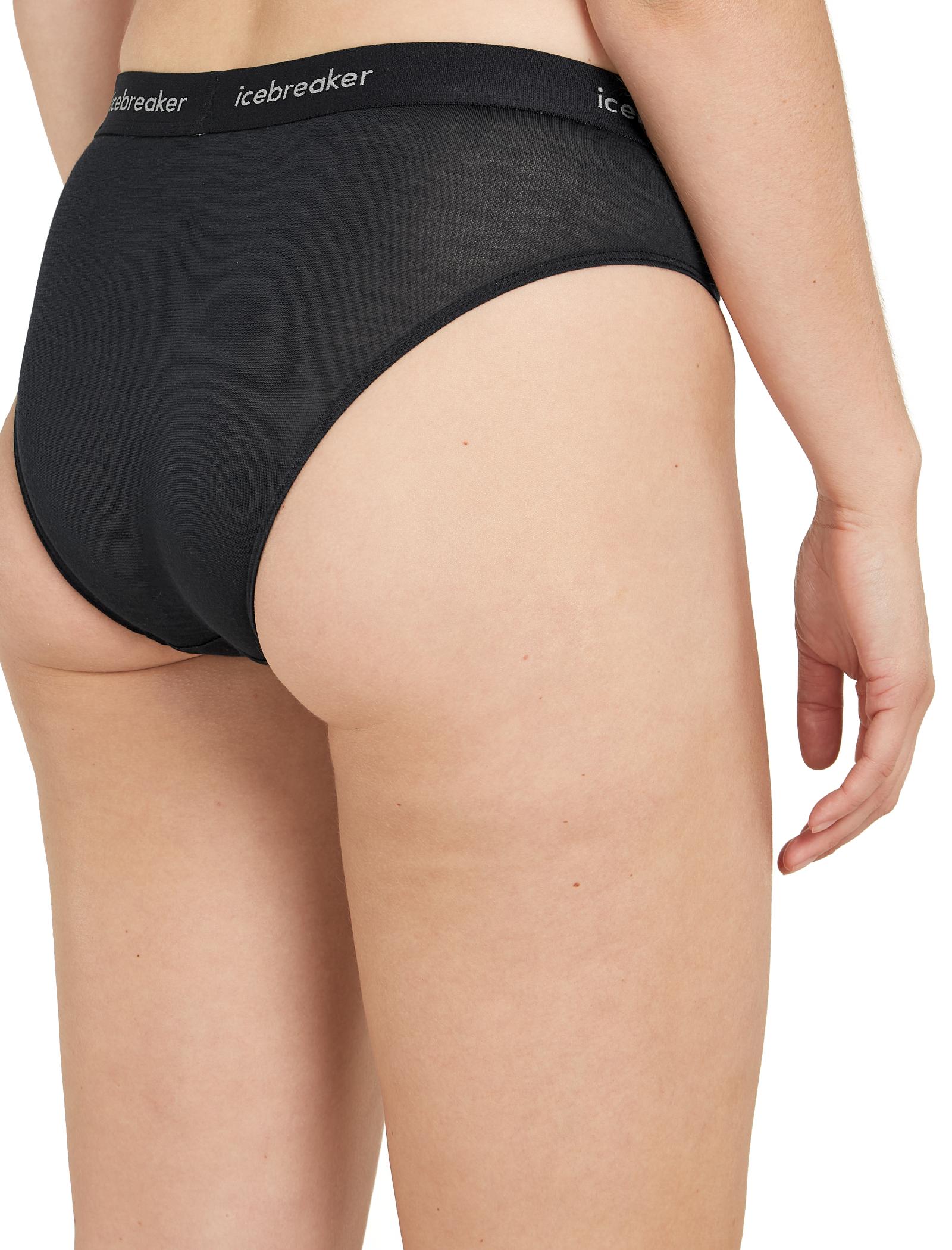 Icebreaker 125 Cool-Lite Sprite Hipster Womens Black