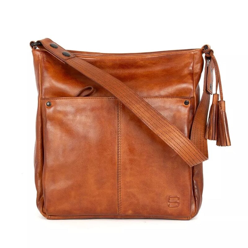 Spikes & Sparrow Apache Saar Shoulderbag Brandy
