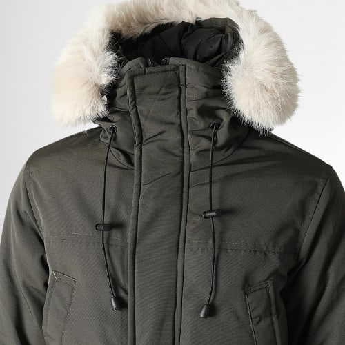 Parka Fourrure Enfant FD902 Vert Kaki