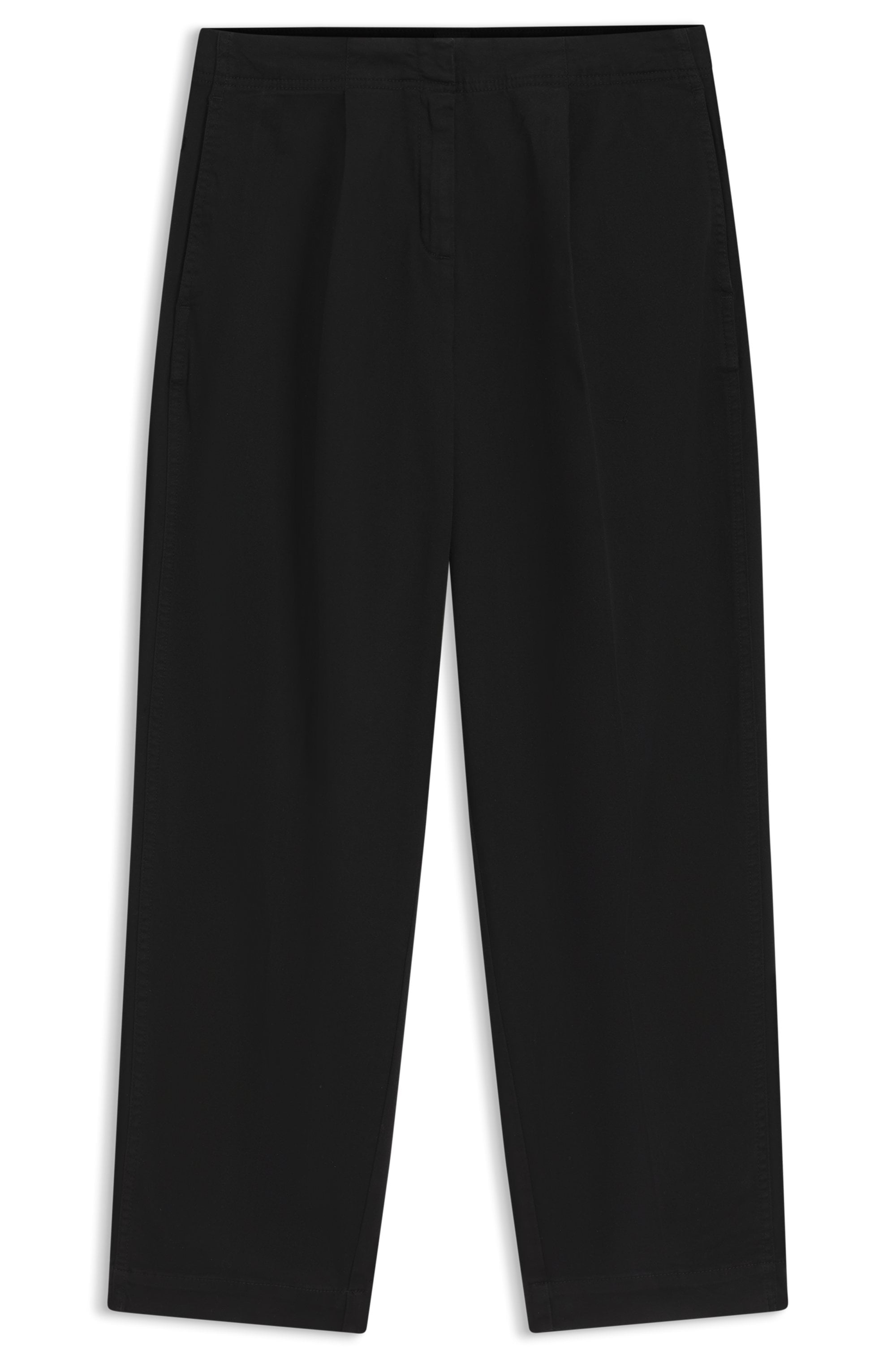 BOSS ORANGE Chinohose »Taquina Premium Damenmode«  im Loose Barrel Fit