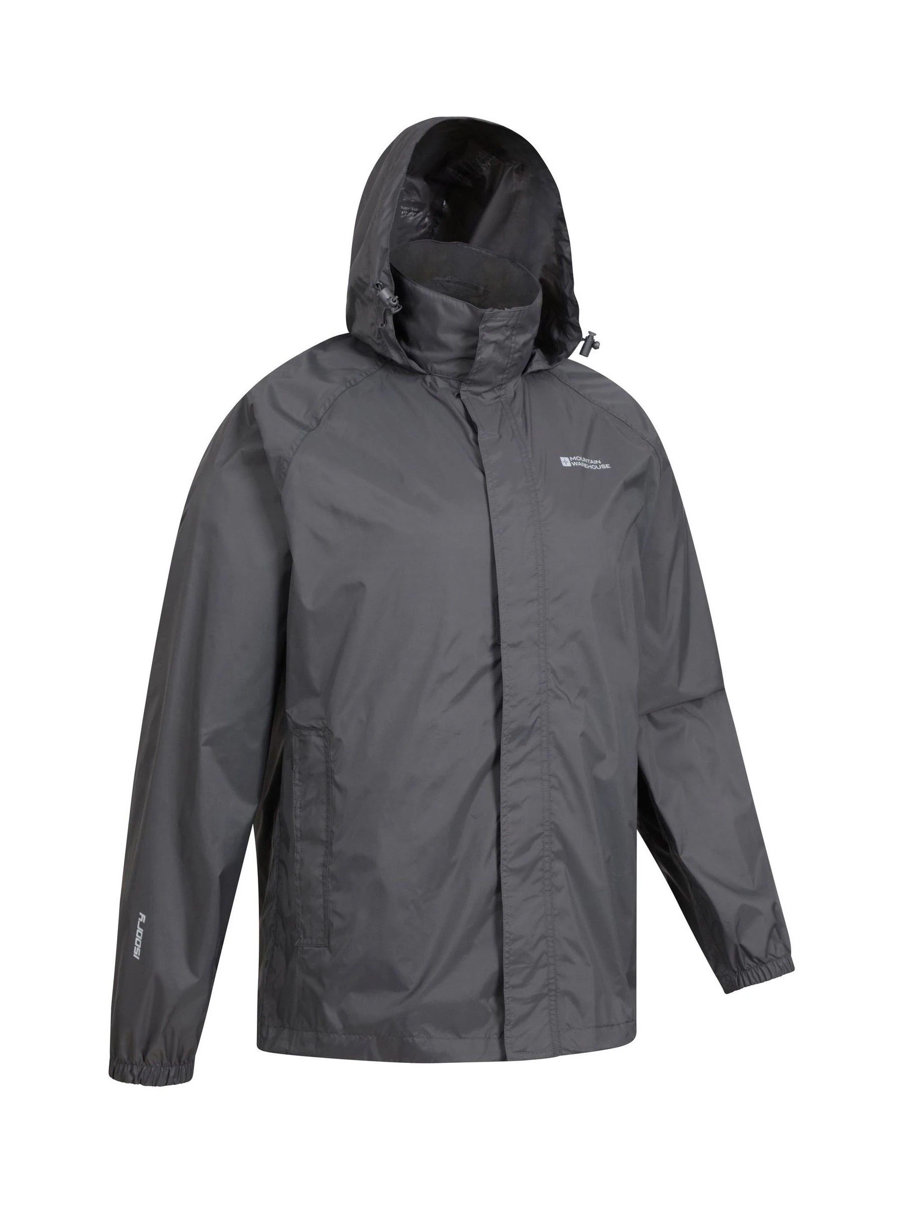 Grijs - Mountain Warehouse - Pakka waterdicht herenjack