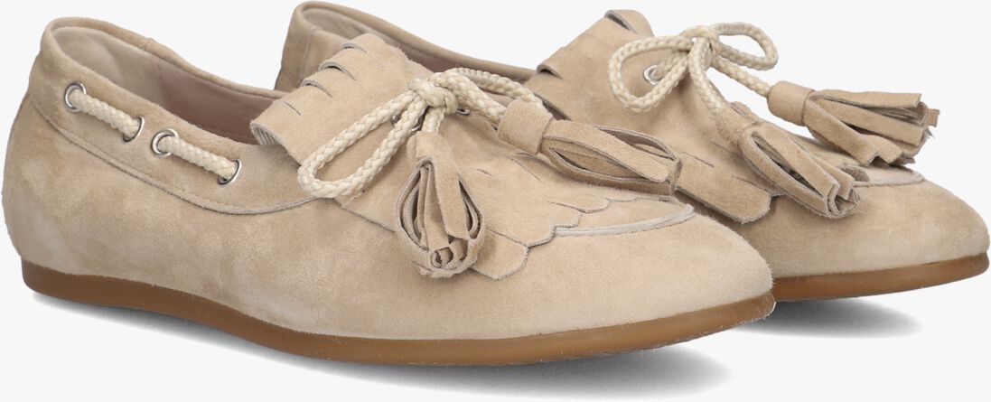 beige stefano lauran loafers michela