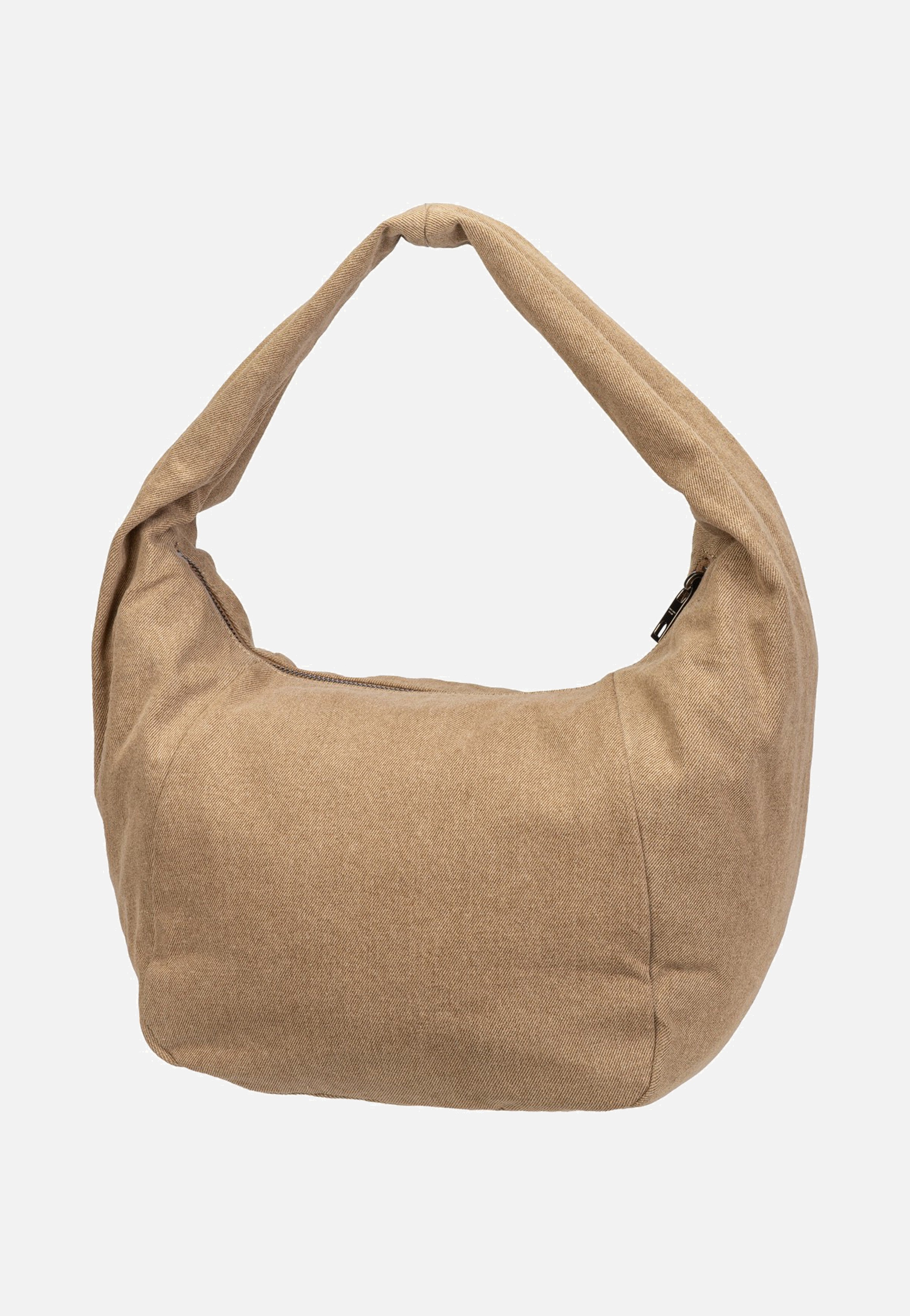 Farrah Hobo M Denim Beige - Hobo Bag