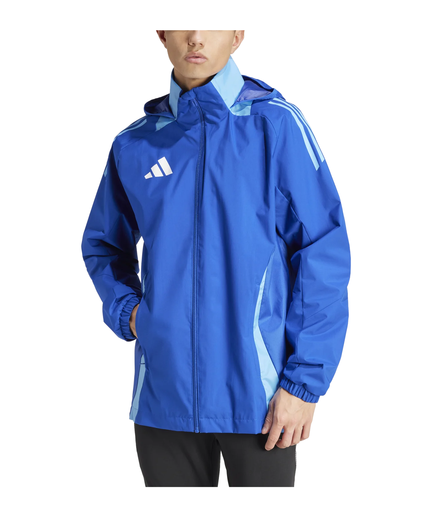 adidas Tiro 24 Competition Allwetterjacke Blau