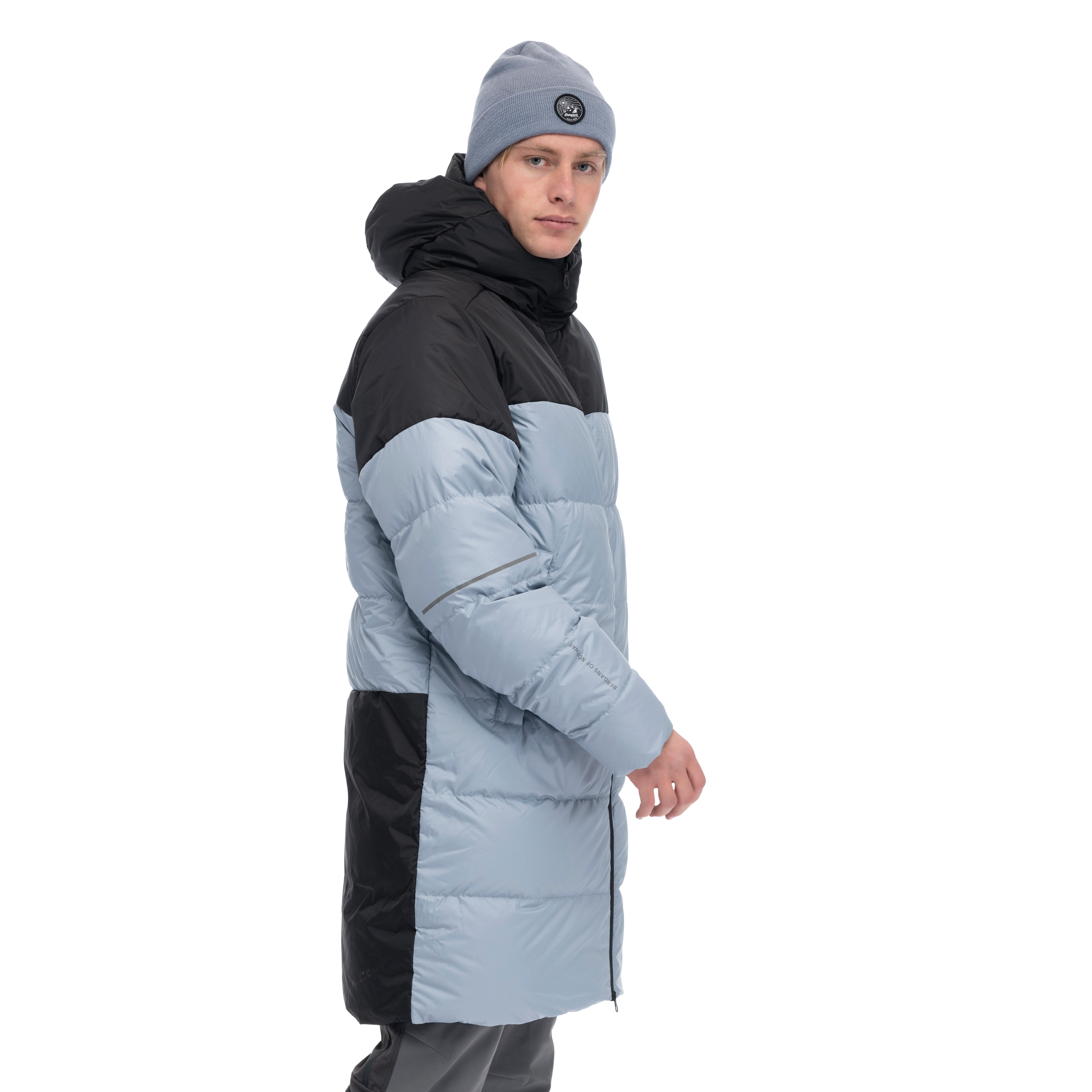 Oslo Urban Down Parka Husky Blue / Black