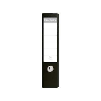 Exacompta - Classeur à levier - Dos 80 mm - A4 - pour 600 feuilles - noir