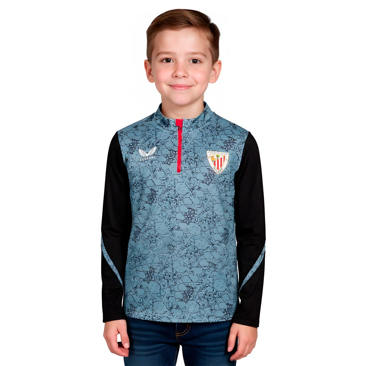 Sweatshirt Castore Athletic Club Bilbao Pre-Match 2025-2026 Criança