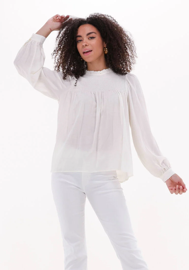 MSCH COPENHAGEN beige msch copenhagen blouse danette melody top