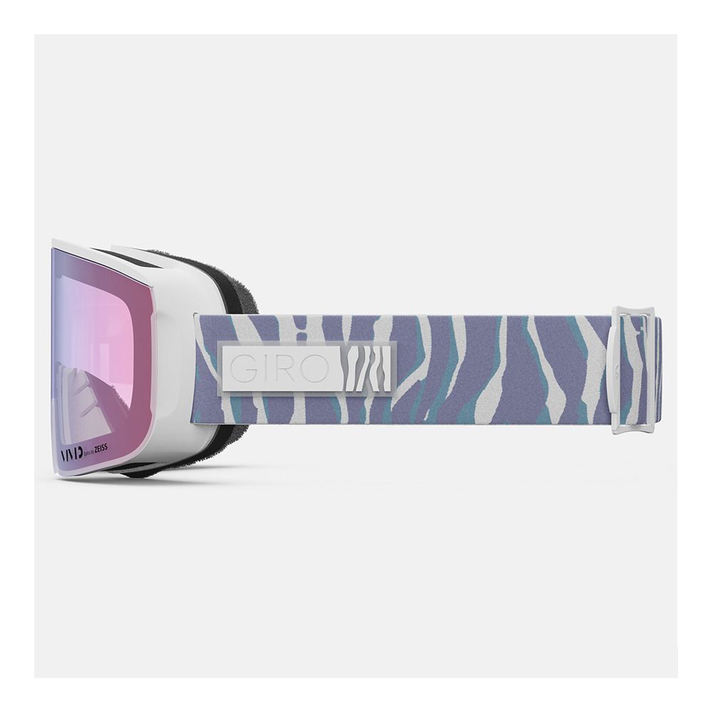 Giro ELLA - Masque ski + écran supplémentaire vivid infrared Femme lilac animal/vivid haze