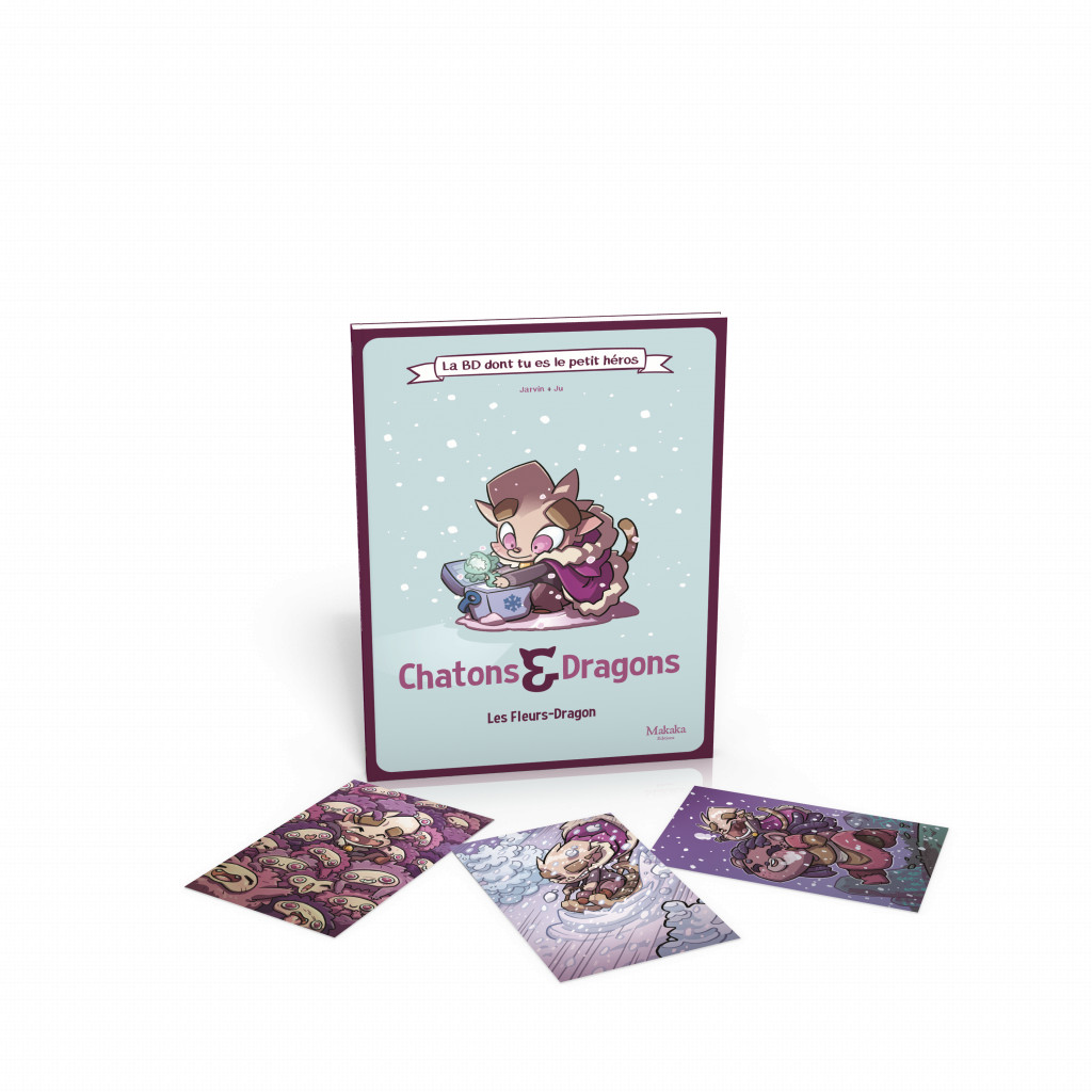 La BD dont tu es le petit héros - Chatons & Dragons : Les Fleurs Dragon