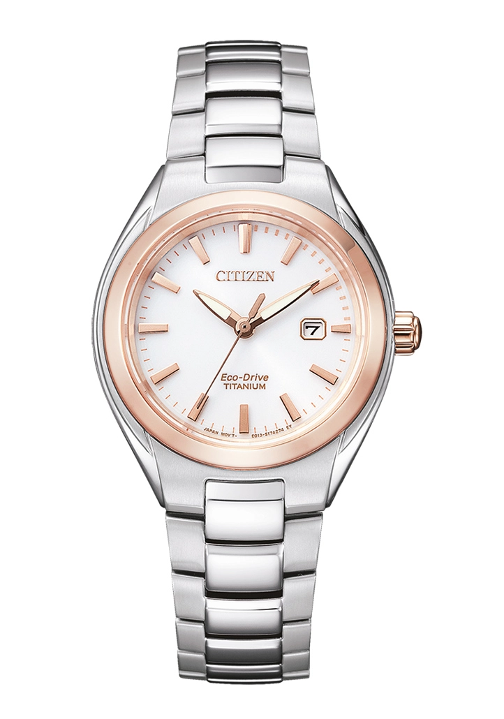 Citizen Eco-Drive Damenuhr Titanium EW2616-83A