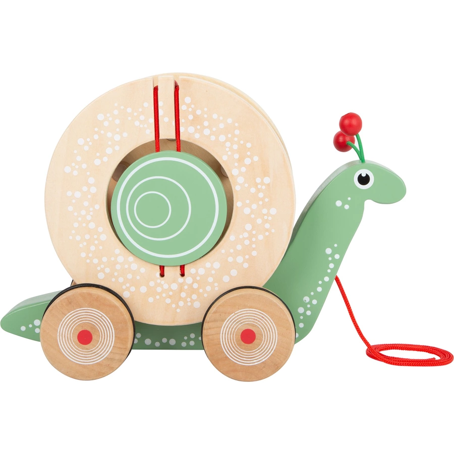 small foot® Nachzieh-Stecktier Schnecke