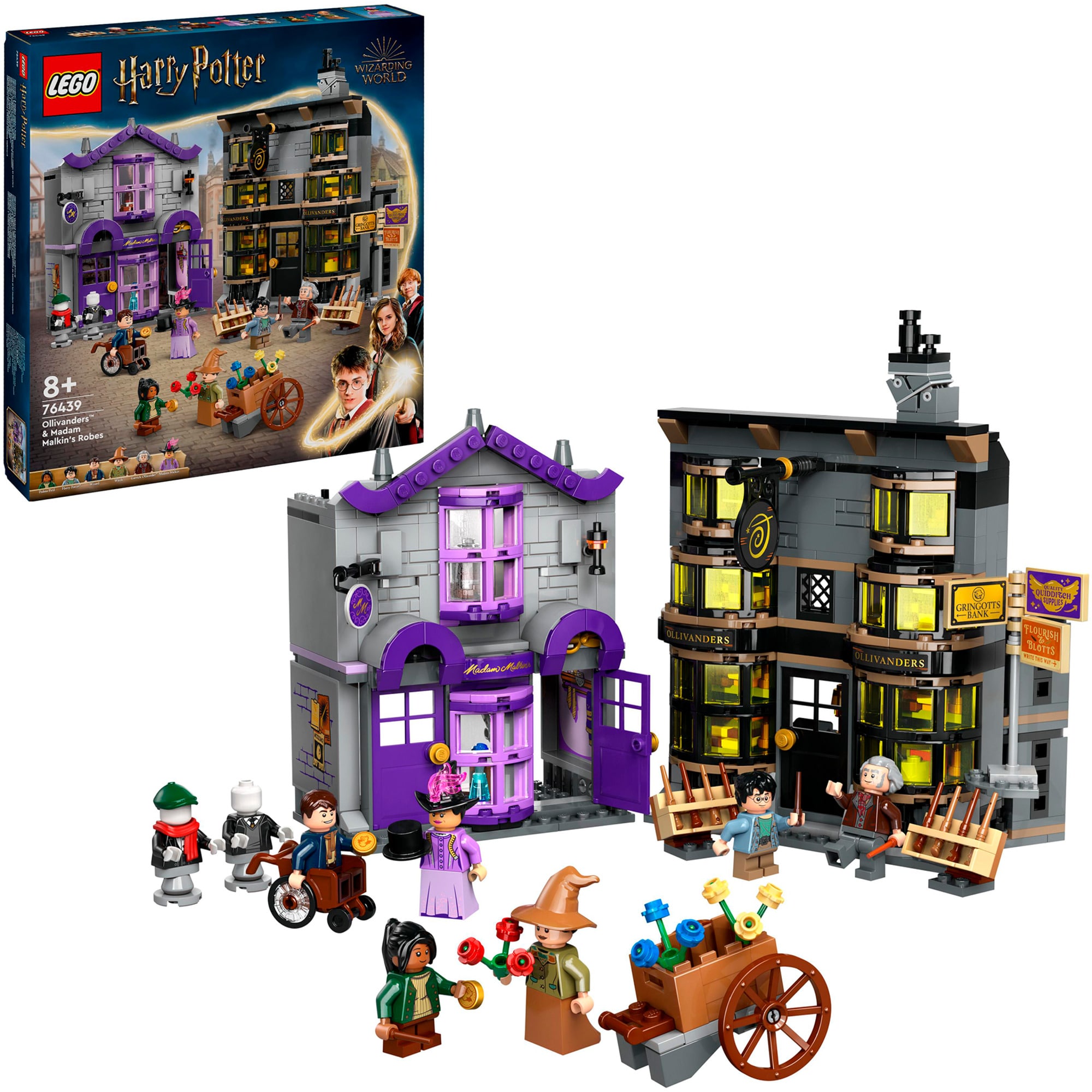 LEGO Konstruktionsspielzeug Harry Potter Ollivanders & Madam Malkins Anzüge