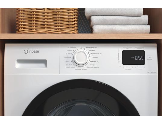 INDESIT - Lave linge Frontal IM764BMYTIMEFR