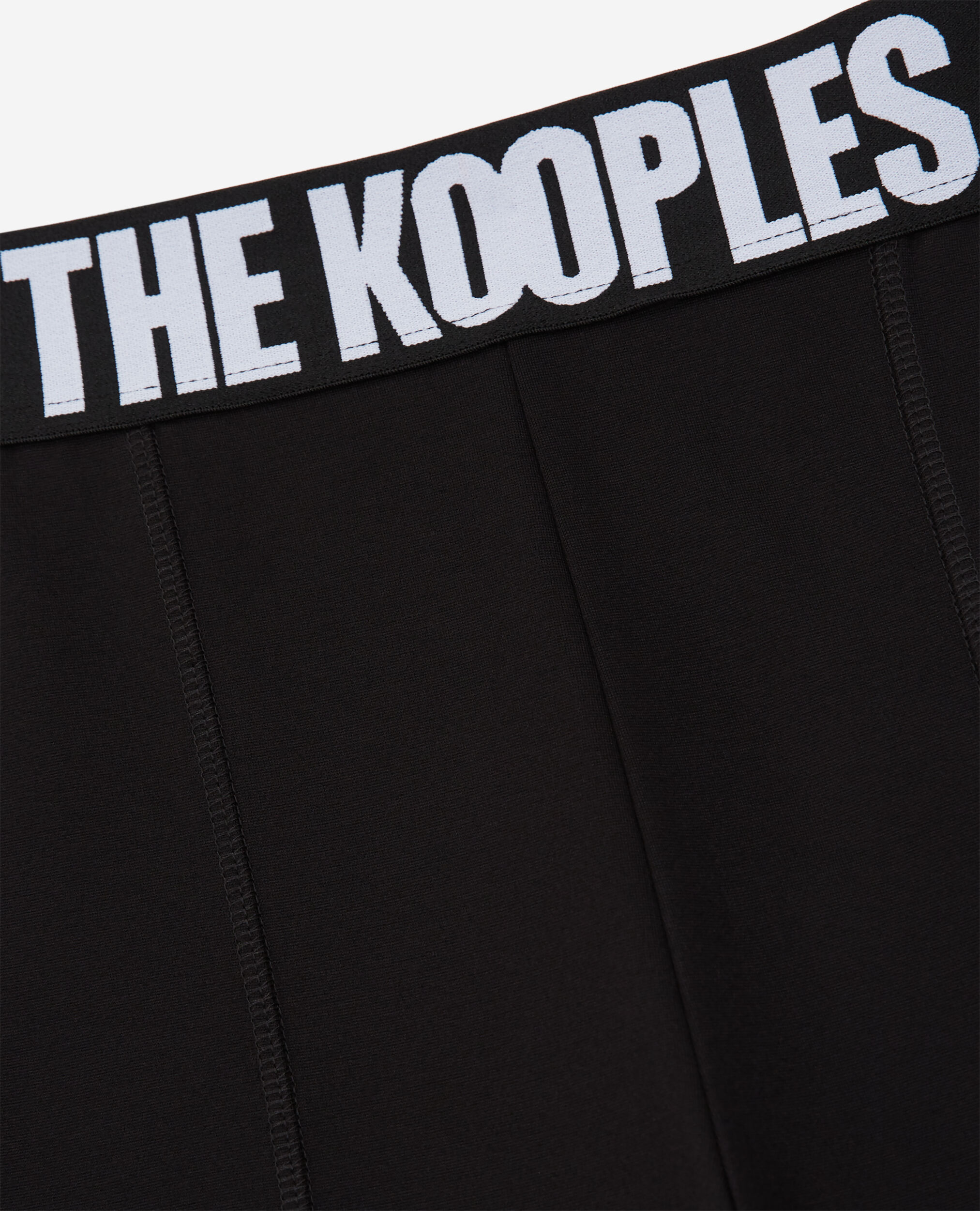 Pantalon flare à logo noir