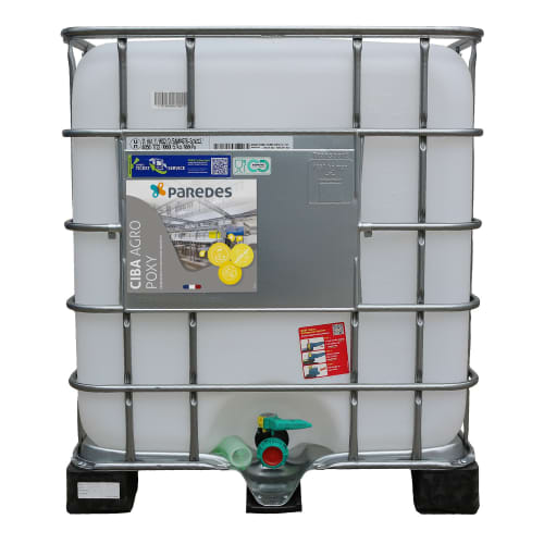 Désinfectant oxydant non moussant Paredes CIBA AGRO POXY conteneur de 1215kg