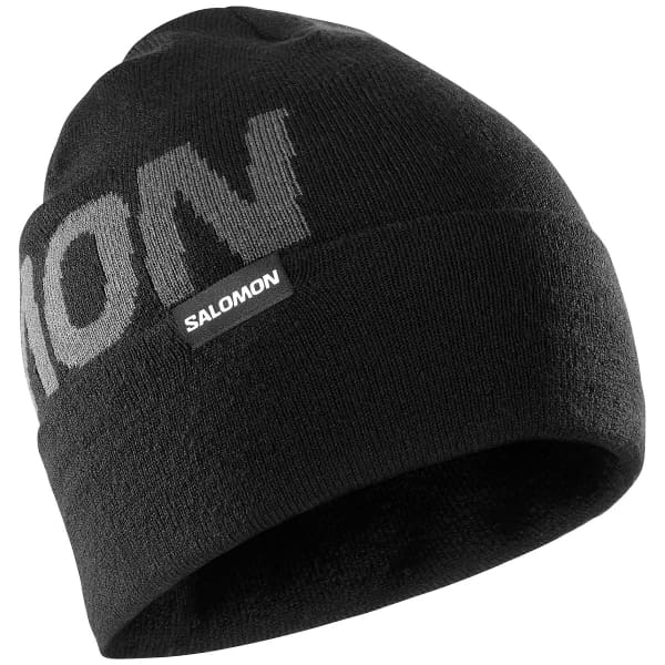 Bonnet ski SALOMON HERMITAGE BEANIE DEEP BLACK
